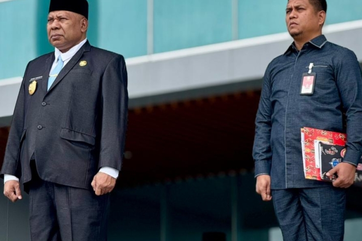 Wakil Gubernur Papua Pimpin Upacara Peringatan Peringatan Hari Pahlawan ke-80