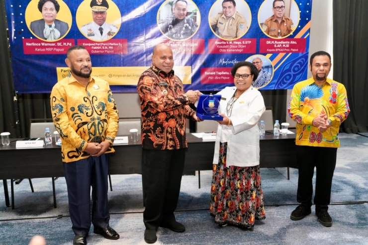 Konsultasi PURT MRP dengan Kementerian Lembaga, Gubernur Fakhiri: Kolaborasi Pusat dan Daerah Kunci Sukses Otsus