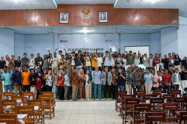 Mahasiswa USTJ Jayapura Antusias Ikuti Sosialisasi Aplikasi New PLN Mobile