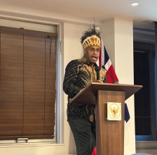 <h1>Steve Mara Ketua Melanesian Youth Diplomacy Forum, Jadi Narasumber Kegiatan Diplomacy For Development di Inggris</h1>