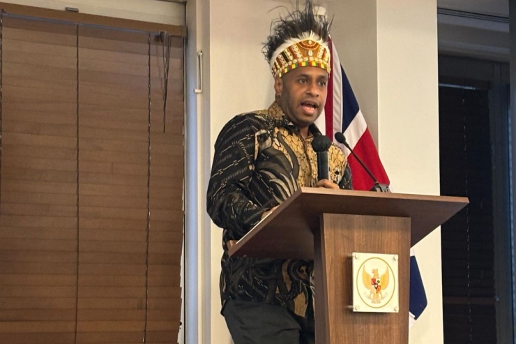 Steve Mara Ketua Melanesian Youth Diplomacy Forum, Jadi Narasumber Kegiatan Diplomacy For Development di Inggris