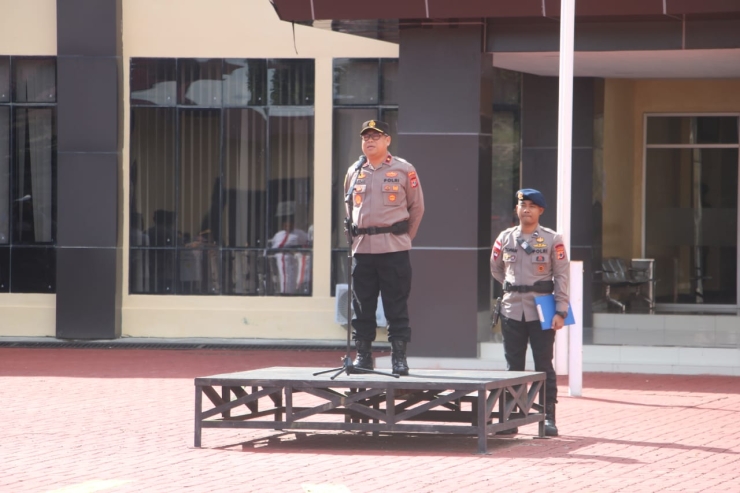 Pimpin Apel Pagi, Wakapolda Papua Tekankan Kesiapan Operasi Jelang Natal dan Tahun Baru