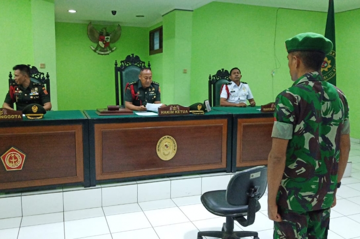 Anggota TNI Penjual Ribuan Amunisi dan Senpi ke KKB Terhukum Seumur Hidup